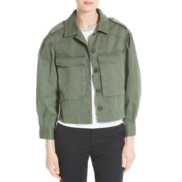 Rebecca Taylor La Vie Jackets & Blazers - Rebecca Taylor La Vie Crop Utility Jacket